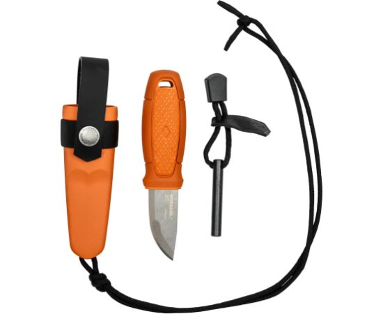Morakniv Eldris ar uguns iedegšanas komplektu (S) dedzināti oranžs