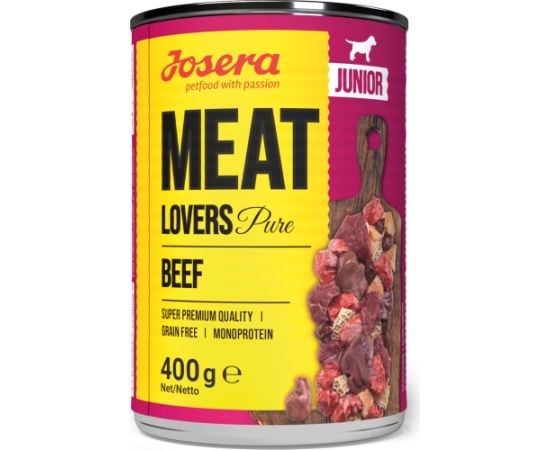 Josera Meat Lovers Junior Pure Wołowina 400g