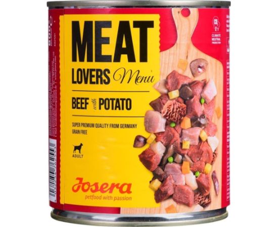Josera Meat Lovers Menu Wołowina z ziemniakami 400g