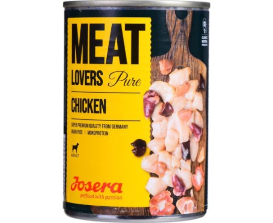 Josera Meatlovers Pure Kurczak karma mokra dla psów 400g