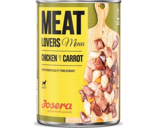 Josera Meatlovers Menu Kurczak z marchewką 400g