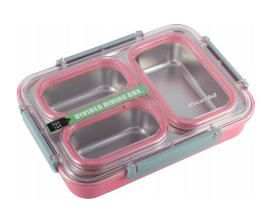 Pusdienu kārba "Lunch Box" 1200 ml, 2146, KAMILLE