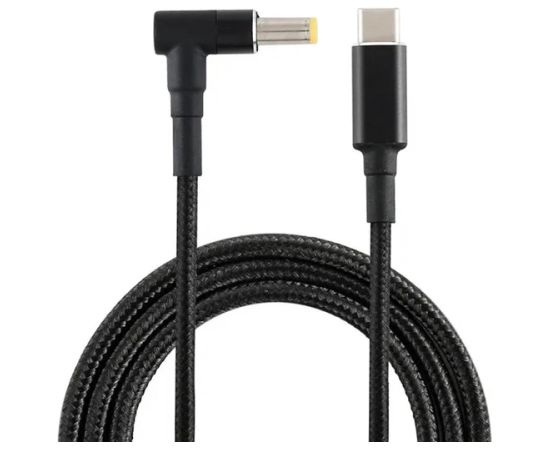 Кабель для зарядки ноутбука Fusion USB-C для Acer 5.5x1.7 мм | 18,5 В-20 В | 100 Вт | 1,8m