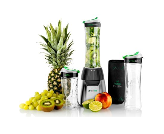 ETA Blender Activmix Team ETA110390000 Tabletop 350 W Jar material Glass Jar capacity 0.6 L Ice crushing Black/Stainless steel Blenderi un Chopperi