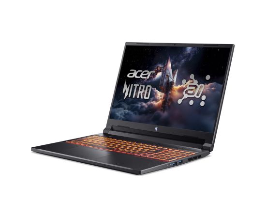 Acer Nitro V 16 AI ANV16-42-R0W6 Shale Black 16 " IPS WUXGA 1920 x 1200 pixels AMD Ryzen 7 260 32 GB DDR5 Solid-state drive capacity 1000 GB NVIDIA GeForce RTX 5070 GDDR7 8 GB Windows 11 Home 802.11ax Bluetooth version 5.3 Keyboard language US internation Ноутбуки
