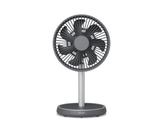Duux Fan Rize Flex Stand Fan Grey Diameter 21 cm Number of speeds 4 Oscillation 10 W