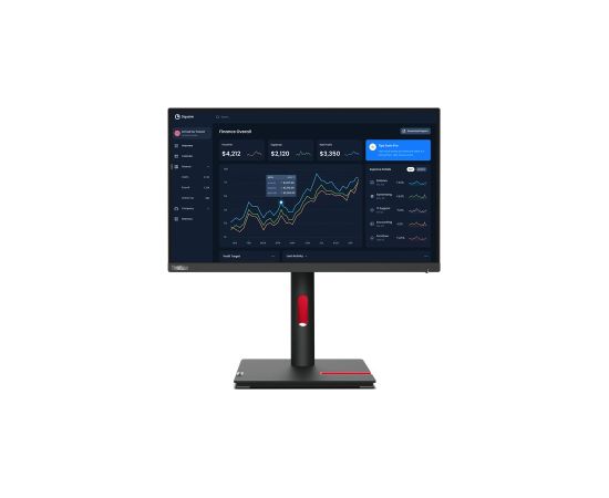 Lenovo ThinkVision T22i-30 LED display 54.6 cm (21.5") 1920 x 1080 pixels Full HD Black