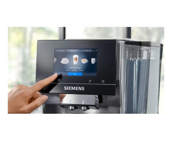 Siemens TQ715R03 EQ700 espresso machine (silver; 1500 W)