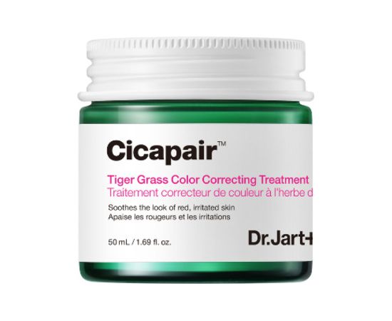 Dr. Jart+ + Cicapair™ Tiger Grass Color Correcting Treatment - Intenzivní krém redukující začervenání pleti 50ml
