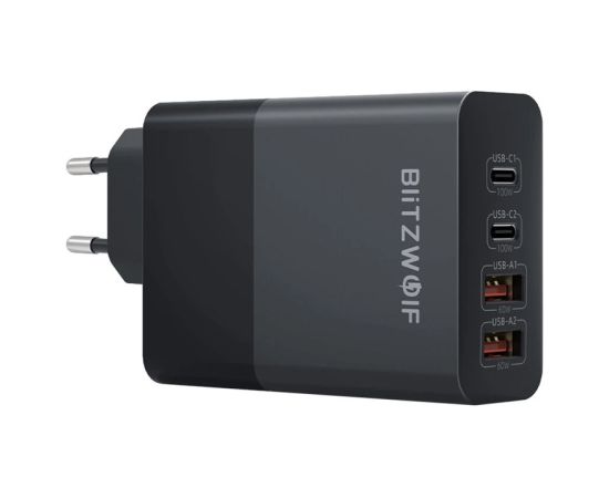 BlitzWolf BW-S29 120W mains charger (black) Новинки Компьютерная техника