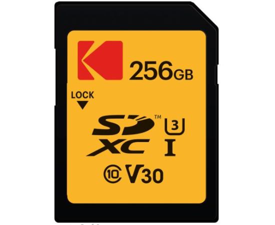 Kodak SD 256GB UHS-I U3 V30 Ultra Performance EKMSD256GXC10HPRK