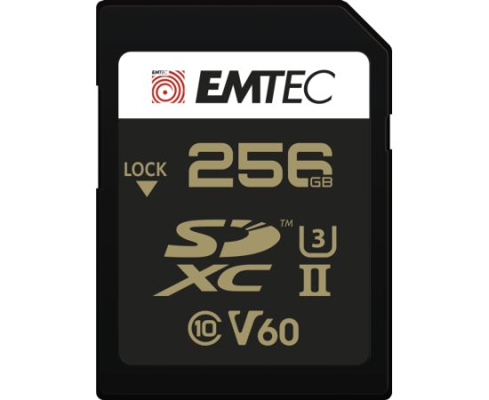Emtec SD 256GB UHS-II V60 SpeedIN Pro+