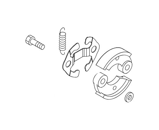 Sajūga kompl. SRM-410ES/510ES, RM-510ES, Echo