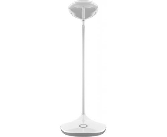 Platinet PDLK6700W Гибкая 3W Led Настольная Лампа 3-уровня стета + Атмосферная подсветка AC USB 5V / 4x AAA Питание