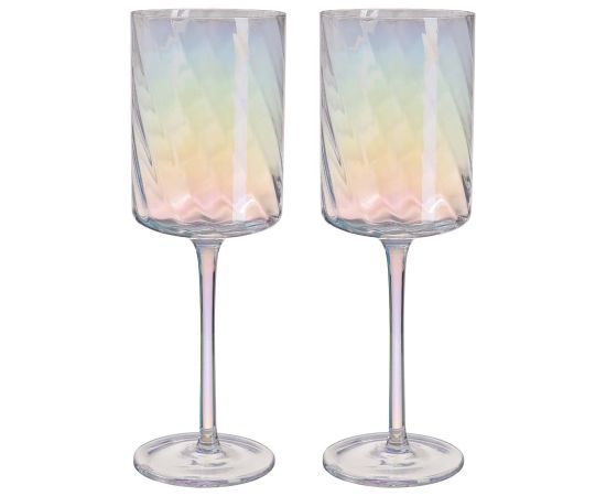 Wine goblet DOLCE 2pcsH23,3cm, transparent