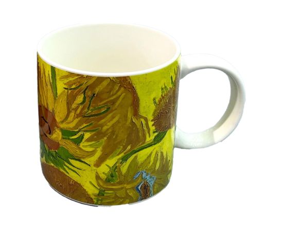 Mug PAINTING ART H9.5cm 350ml "Sunflowers"