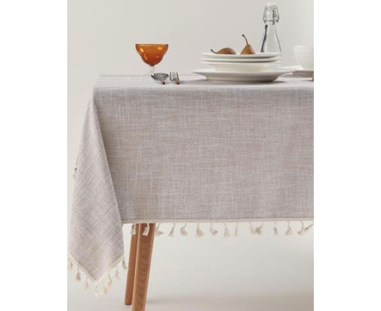 Tablecloth EASY CARE 140x220cm beige, 300g/m2