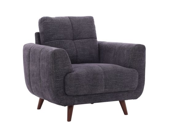 Armchair STEVE dark grey