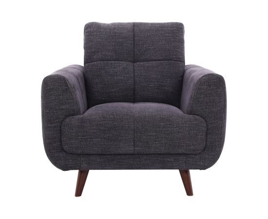 Armchair STEVE dark grey