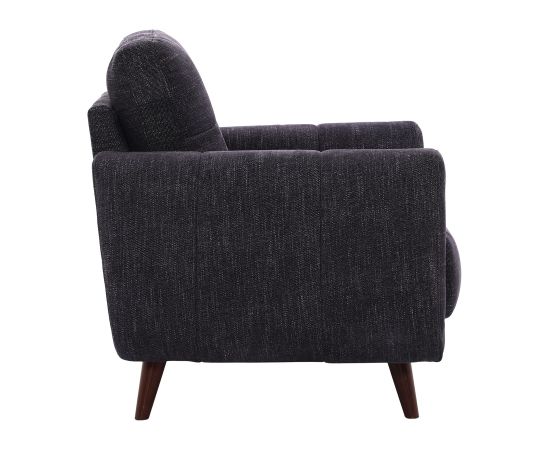 Armchair STEVE dark grey