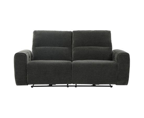 Recliner sofa MATIAS 3-seater with electric mechanism, grey