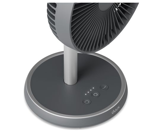 Duux Fan Rize Flex Stand Fan Grey Diameter 21 cm Number of speeds 4 Oscillation 10 W