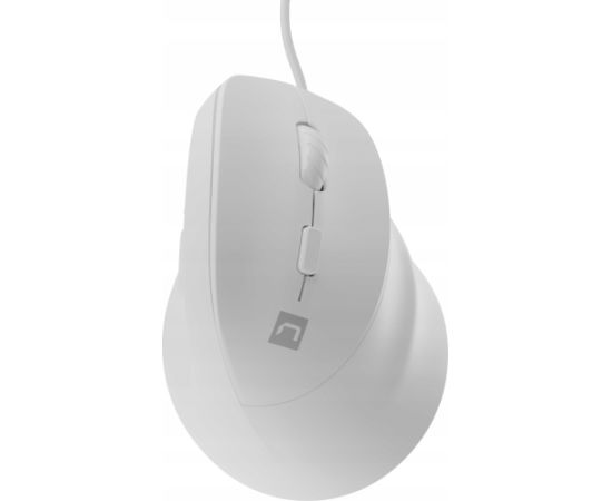 Genesis Mouse Natec Crake 2 Pro Wired White Peles, ievadierīces
