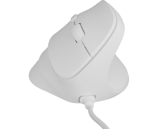 Genesis Mouse Natec Crake 2 Pro Wired White Peles, ievadierīces