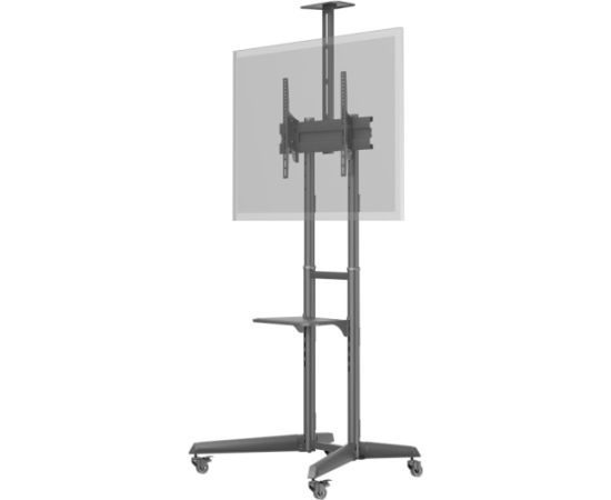 Goobay Floor stand 59508 TV Presentation Stand Pro (Size L) Adjustable Height, Tilt 37-70 " Black TV un monitoru stiprinājumi, kronšteini