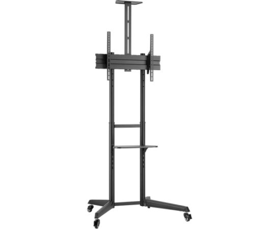 Goobay Floor stand 59508 TV Presentation Stand Pro (Size L) Adjustable Height, Tilt 37-70 " Black TV un monitoru stiprinājumi, kronšteini