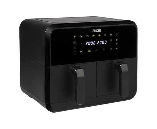 Princess Double Basket Airfryer 182068 Power 2400 W Capacity 8 L Black