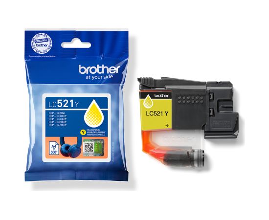 Brother LC521Y Ink Cartridges Yellow