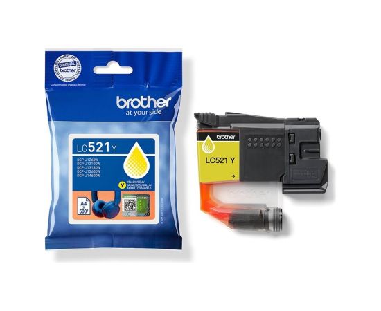 Brother LC521Y Ink Cartridges Yellow
