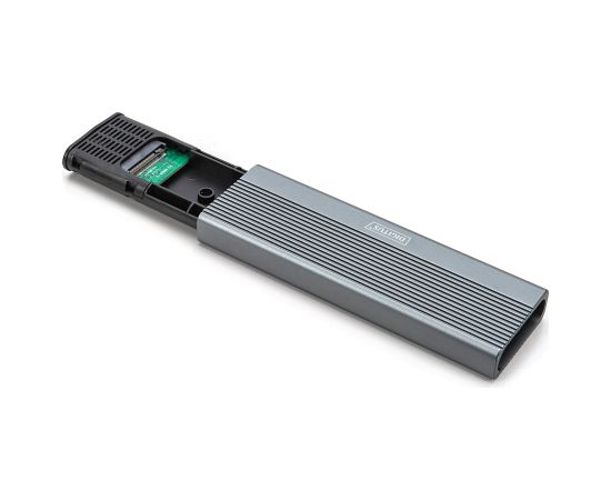 Digitus USB M.2 hard disk enclosure, SSD, external, NVMe + SATA, 10Gbps (NVMe) 6 Gbps (SATA), USB3.1 Gen2 DA-71156