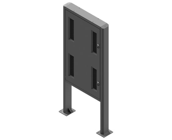 EDBAK Floor stand POK101 55 " Maximum weight (capacity) 80 kg Black