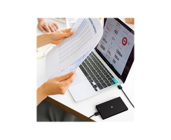 Raidsonic ICY BOX IB-200T-C3 Enclosure for 1x SSD/HHD with USB 3.2 Gen 1 Type-A/Type-C combi-cable 1 x 2.5 "SATA I, II, III Ārējo HDD, SSD korpui