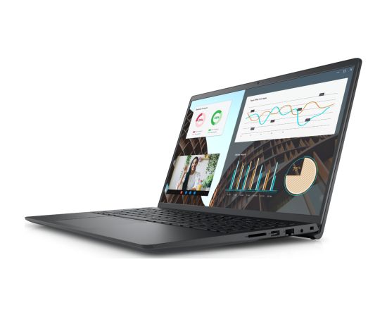 Dell Vostro 15 3530 Black 15.6 " WVA FHD 1920 x 1080 Anti-glare Intel Core i5 i5-1335U 8 GB DDR4 Solid-state drive capacity 256 GB Intel UHD Graphics Windows 11 Home 802.11ac Keyboard language English Keyboard backlit Warranty 36 month(s) Battery warranty Portatīvie datori