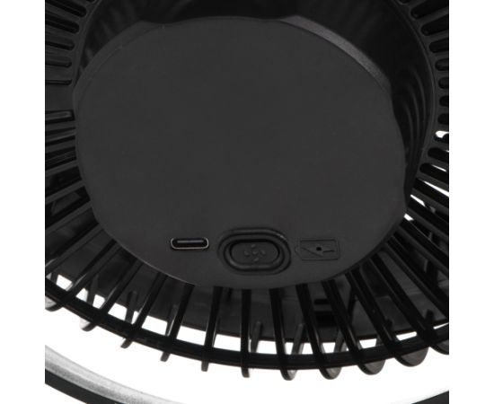 Adler Rechargeable Clip-on Desk Fan AD 7342 Table Fan Black Diameter 15.5 cm Number of speeds 3 Oscillation 5 W