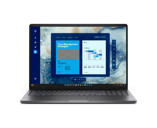 Dell Pro 16 PC16250 16 " FHD+ Anti-glare Intel Core 5 120U 16 GB DDR5 Solid-state drive capacity 512 GB Intel Graphics Windows 11 Pro 802.11ax Bluetooth version 5.3 Keyboard language English Keyboard backlit Warranty 36 month(s) Battery warranty 12 month(