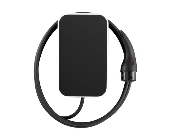 VOOL EV Charger V22TMABGP 22 kW 4G, Wi-Fi (IEEE 802.11 b/g/n), Ethernet 10/100 6.5 m Matte Black Elektro Auto lādēšanas piederumi