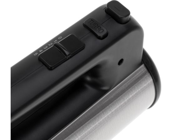 Adler Hand mixer AD 4232 Hand Mixer 900 W Number of speeds 5 Turbo mode Black/Stainless Steel