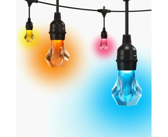 Nanoleaf Essentials Matter Smart Multicolour Outdoor String Lights Starter Kit 15m|16M+