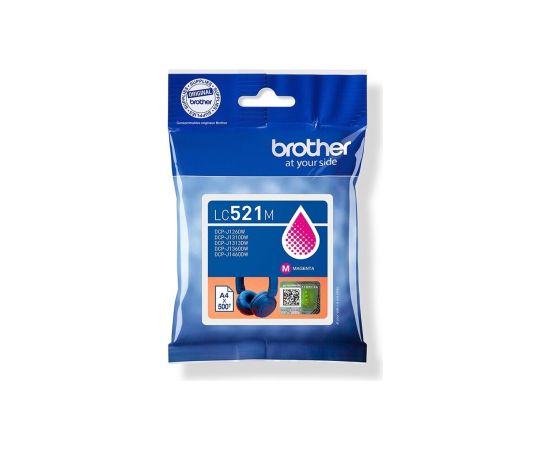 Brother LC521M Ink Cartridges Magenta