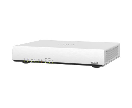 Qnap Dual bandRouter QHora-301W 802.11ax Ethernet LAN (RJ-45) ports 6 Mesh Support Yes MU-MiMO Yes No mobile broadband Antenna type Internal Рутеры
