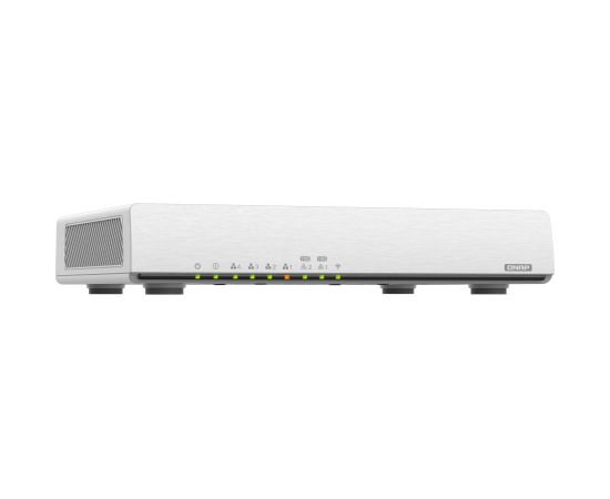 Qnap Dual bandRouter QHora-301W 802.11ax Ethernet LAN (RJ-45) ports 6 Mesh Support Yes MU-MiMO Yes No mobile broadband Antenna type Internal Рутеры