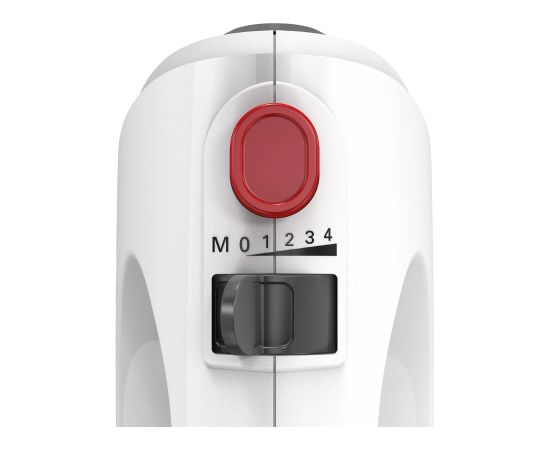 Bosch Hand Mixer MFQ22100 CleverMixx Hand Mixer 375 W Number of speeds 4 Turbo mode White/Dark Grey