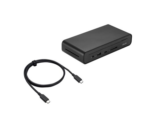 Asus Triple Display USB-C Dock Duo DC301 Duo 90XB0A5N-BDS010 Ethernet LAN (RJ-45) ports 1 DisplayPorts quantity 2 HDMI ports quantity 1