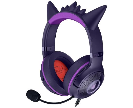 Razer Headset Kraken Kitty V2 Wired Over-ear Microphone Noise canceling Gengar Edition