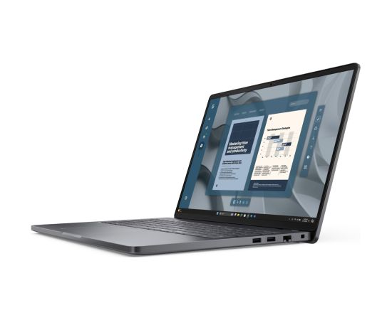 Dell Pro 16 PC16255 Magnetite 16 " IPS FHD+ 1920 x 1200 pixels Anti-glare AMD Ryzen 5 220 16 GB DDR5 Solid-state drive capacity 512 GB AMD Radeon 740M Graphics Windows 11 Pro 802.11ax Keyboard language English Keyboard backlit Warranty 36 month(s) Battery