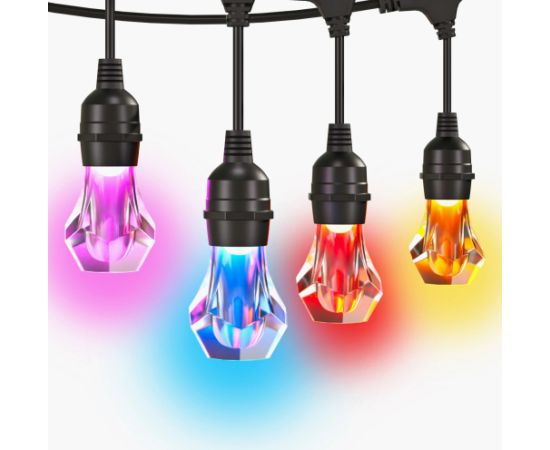 Nanoleaf Essentials Matter Smart Multicolour Outdoor String Lights Starter Kit 30m|16M+